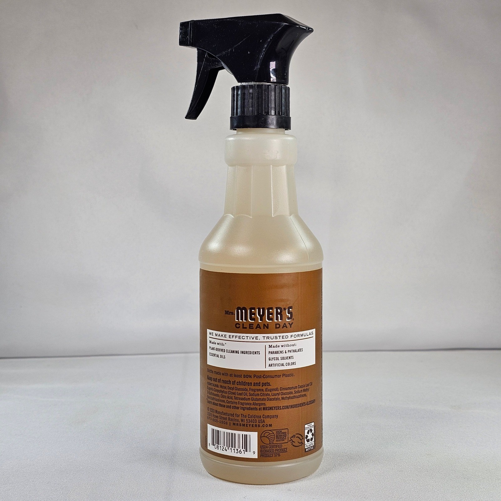 Mrs Meyers Clean Day Acorn Spice Multi-Surface Everyday Cleaner 16oz Limited Ed