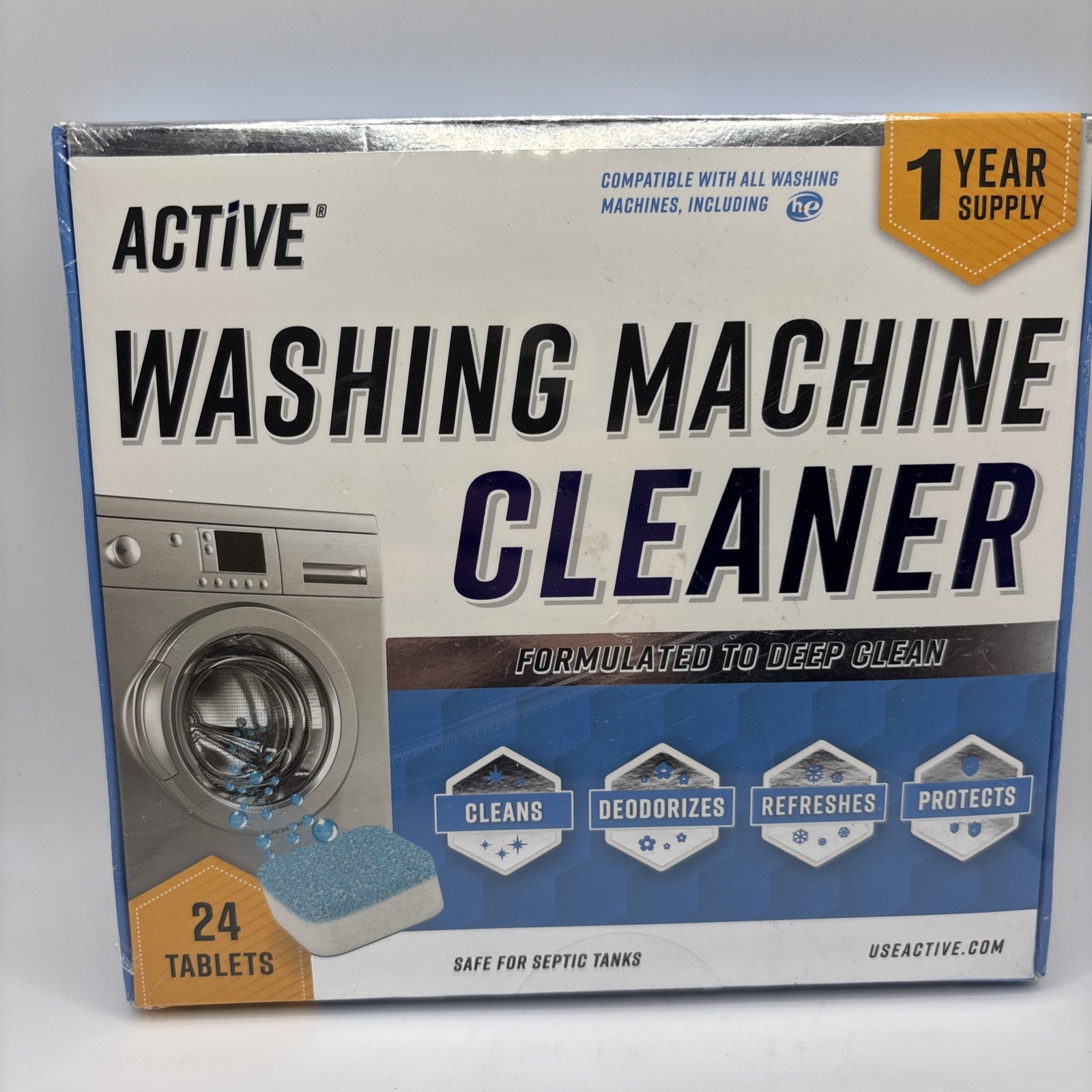 ACTIVE Washing Machine Cleaner 24 Pack