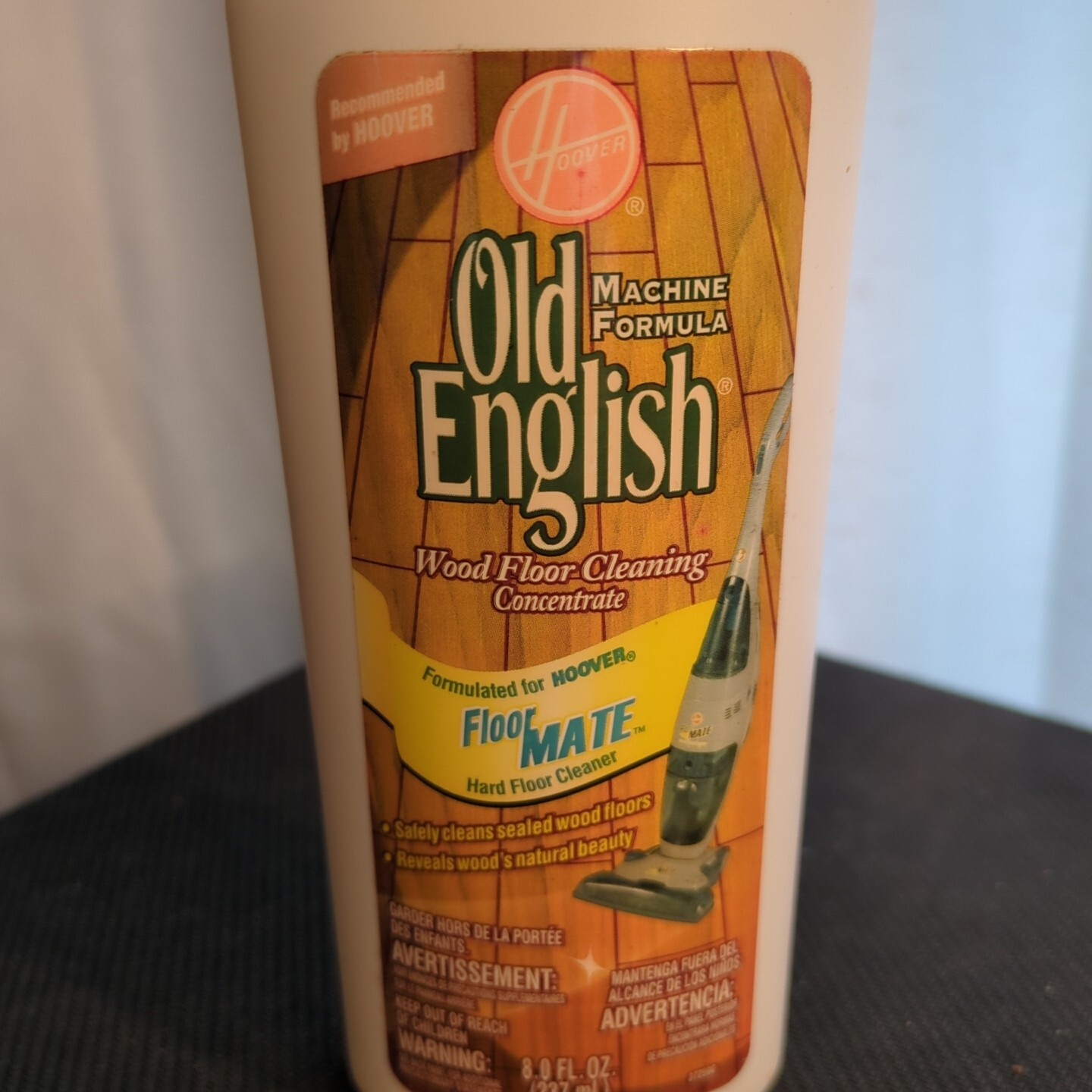 Hoover Old English Floormate Machine Formula Wood Floor Cleaner 8oz Sealed NEW