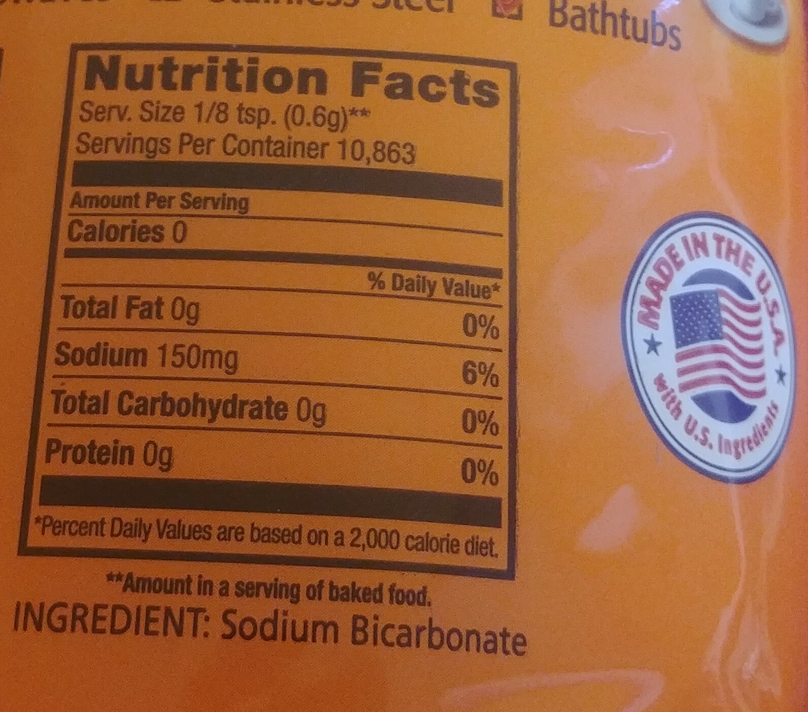 Arm & Hammer Pure Baking Soda, 3.5 lb (2 pack)