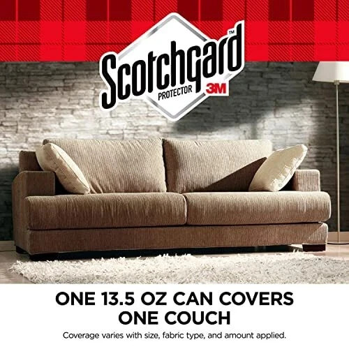 Scotchgard Fabric Water Shield 13.5oz for Couches, Pillows, Furniture, Shoes etc