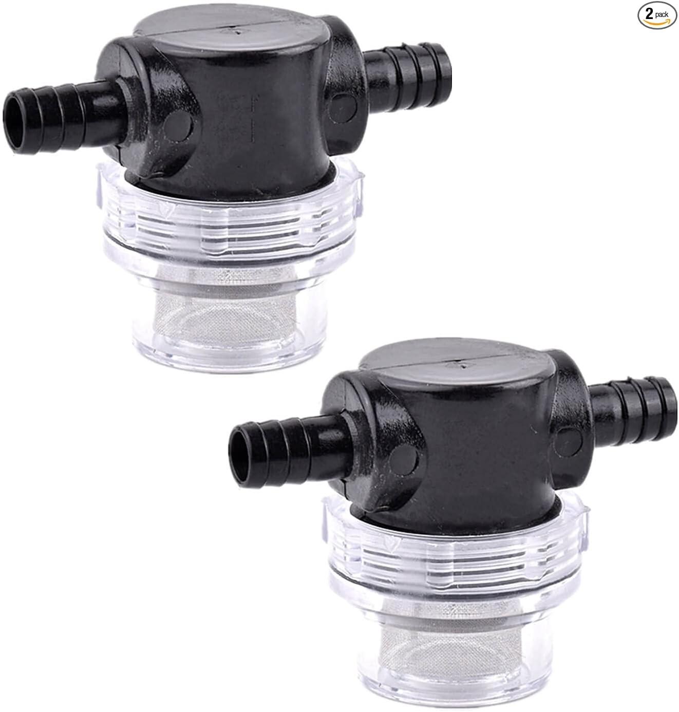 2PC Water Pump Filter, 1/2 Inches Water Inlet Filter Compatible W Color: Small
