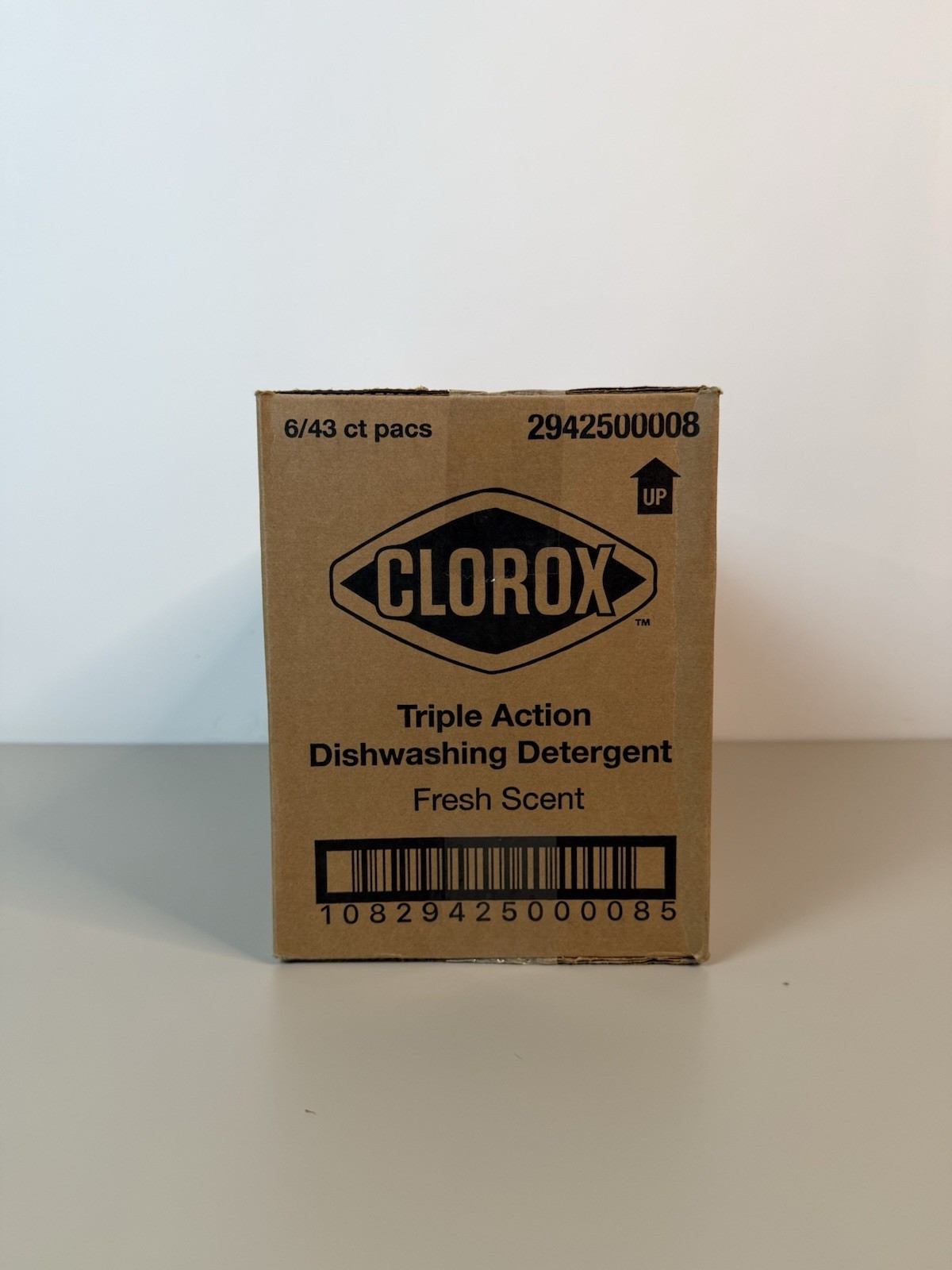 6 PACK – Clorox Triple Action Dishwasher Detergent PacsFresh 43CT