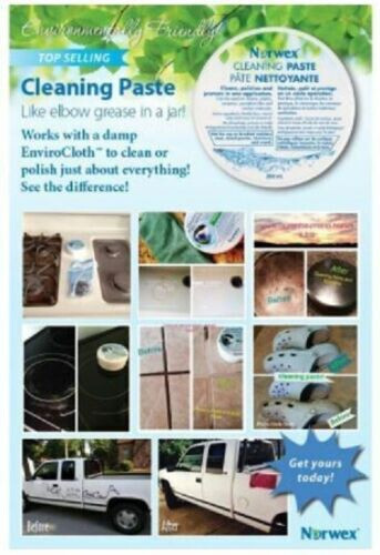 Norwex Cleaning Paste 200ml 6.76 OZ Stain Removal, Cleans Dirt & Polish