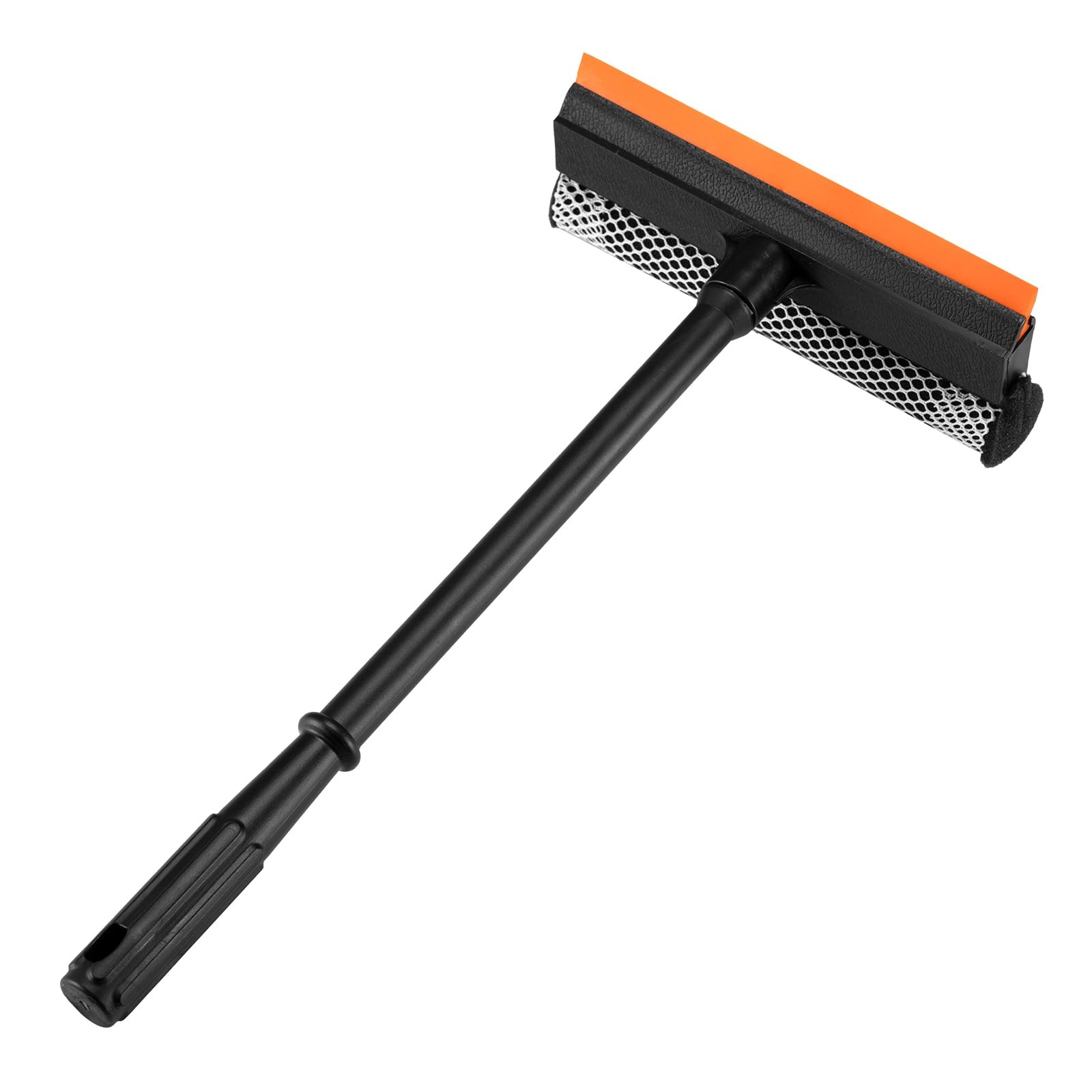 2 in1 Window Squeegee for Car, Window Cleaner with 16inch Long Handle,Sponge …