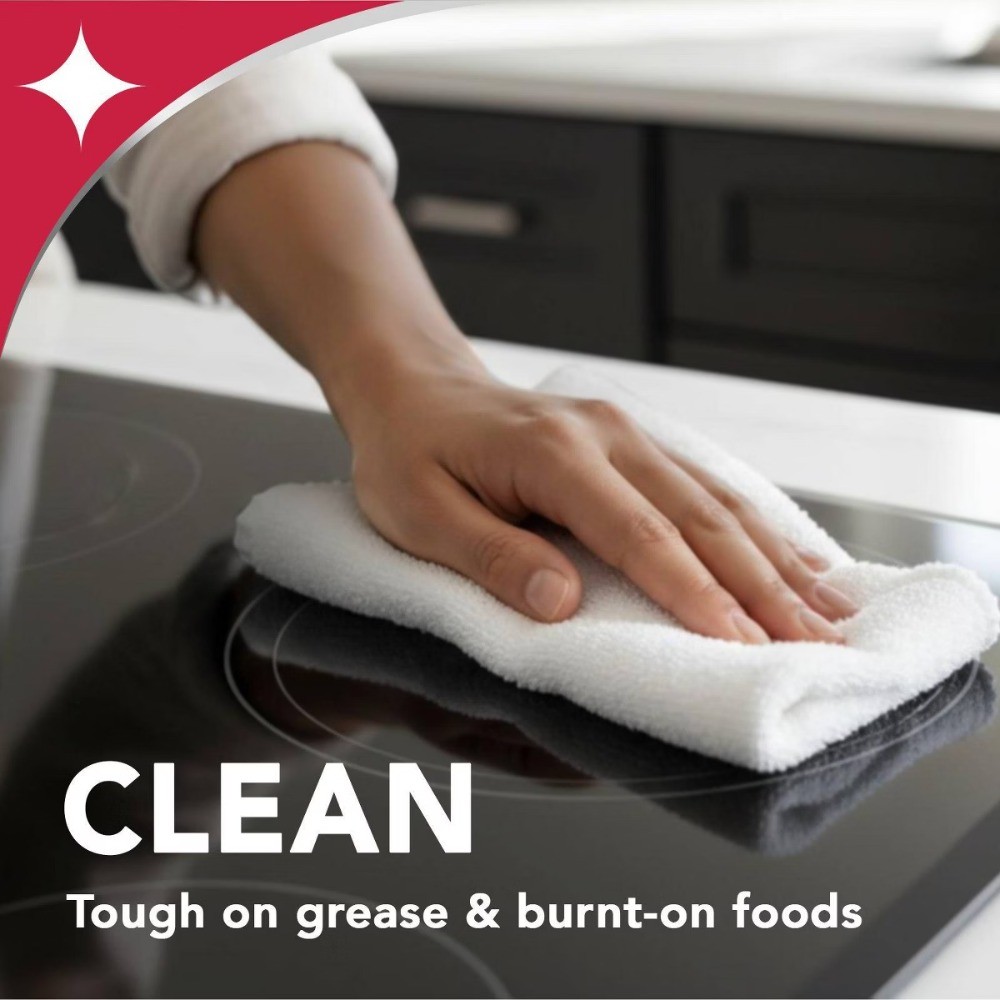 Unscented Glass Cooktop Cleaner & Polish Cream – 15oz