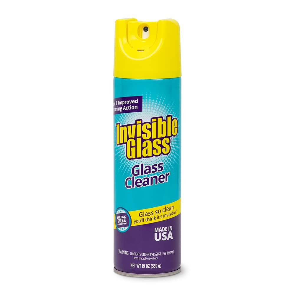 91160 Premium Aerosol Glass and Window Foaming Cleaner Spray – Cleans Glass, …