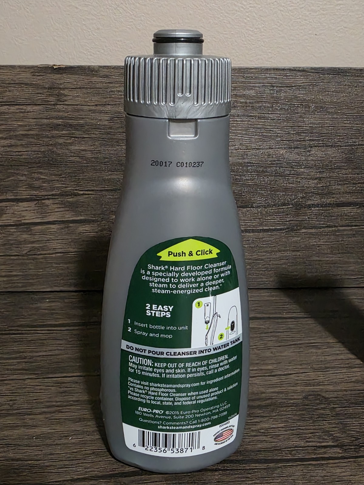 Shark Hard Floor Cleanser Multi-Floor 20oz Waterfall Fresh