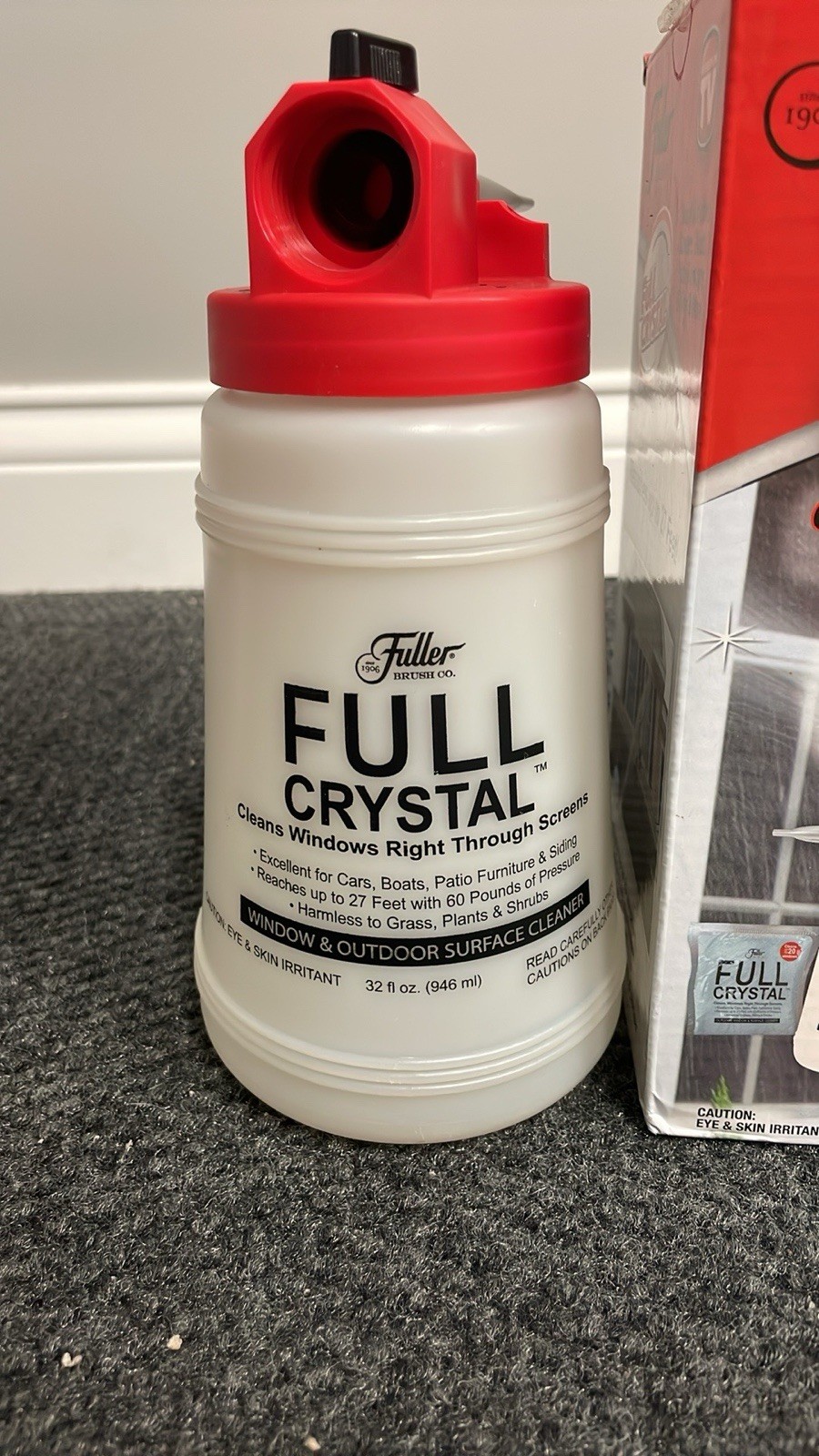 Fuller Brush FBFC-6 As Seen On TV Full Crystal Window & Outdoor Surface Cleaner
