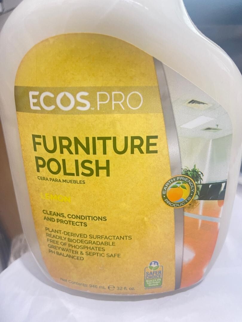 EcosPro Furniture Polish Lemon 32 oz EACH(Z27)