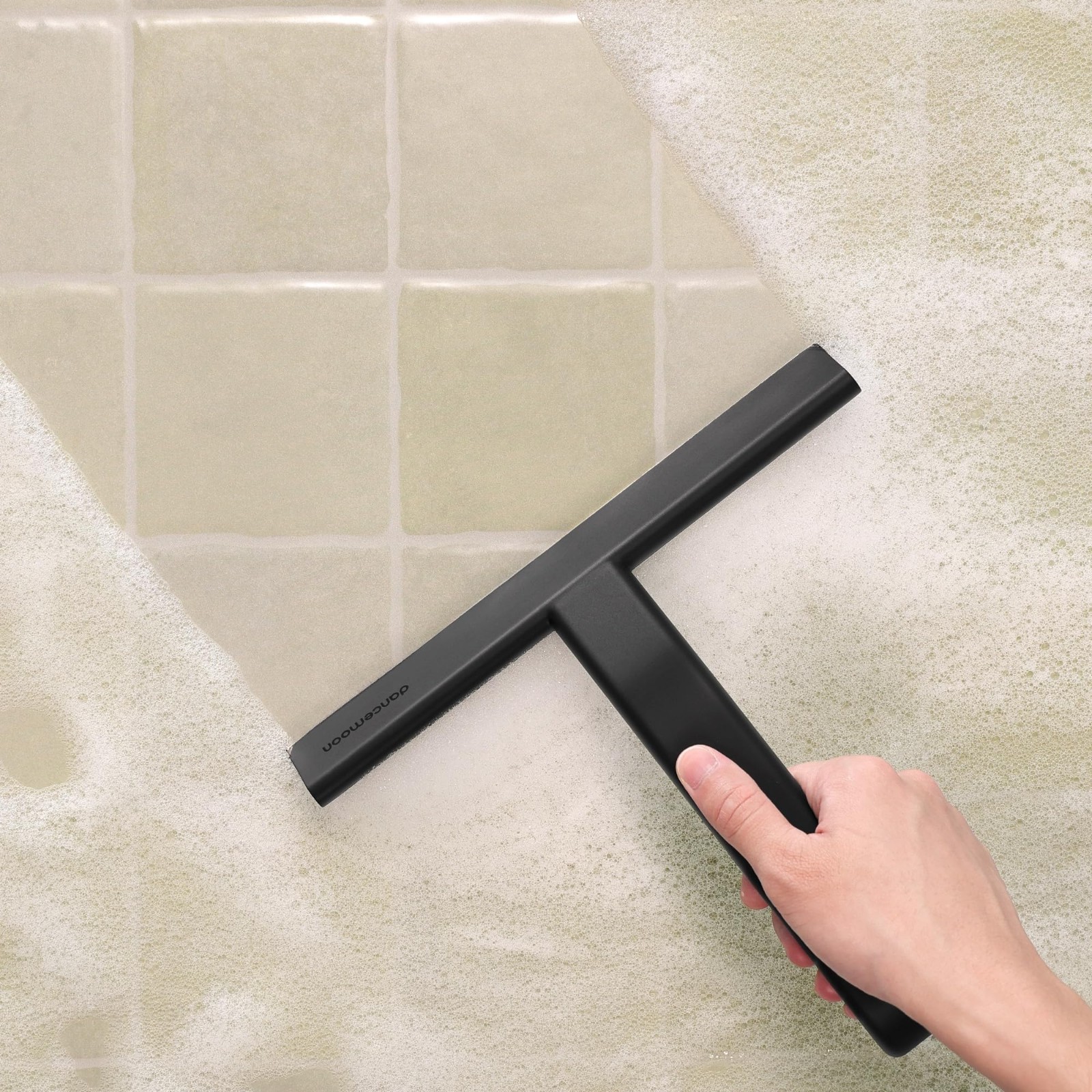 Premium Silicone Shower Squeegee – Streak-Free Cleaner Tool for Glass, Tile, Mir