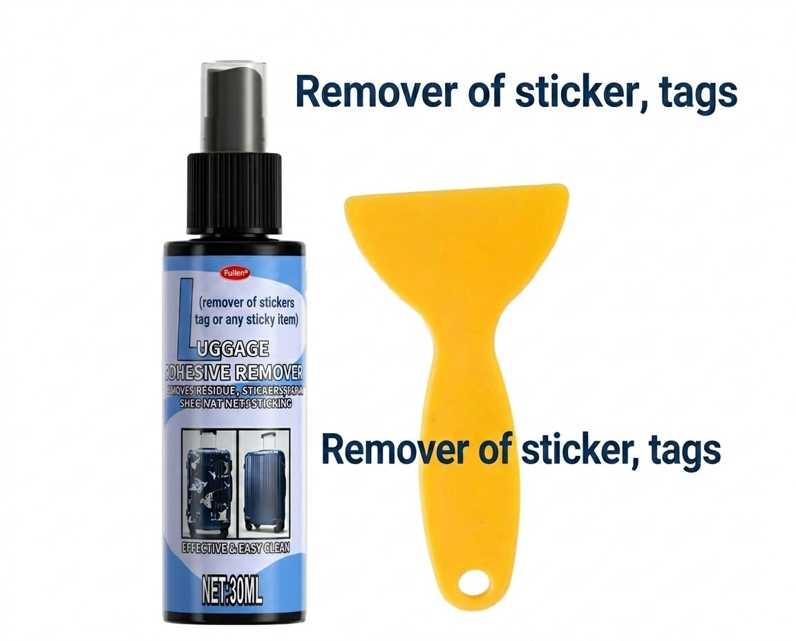 Best & Strong Sticker & Adhesive Residue Remover – Car, Labels & Travel Use