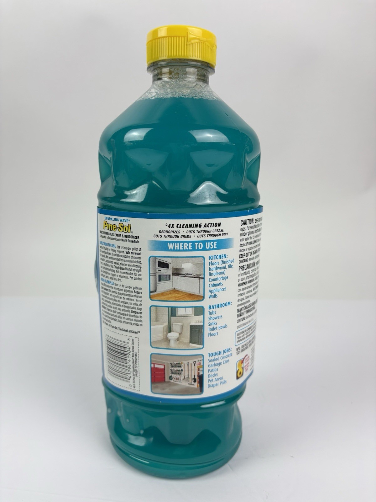 Pine-Sol Sparkling Wave Multi-Surface Cleaner Blue 48oz Cleaner And Deodorant