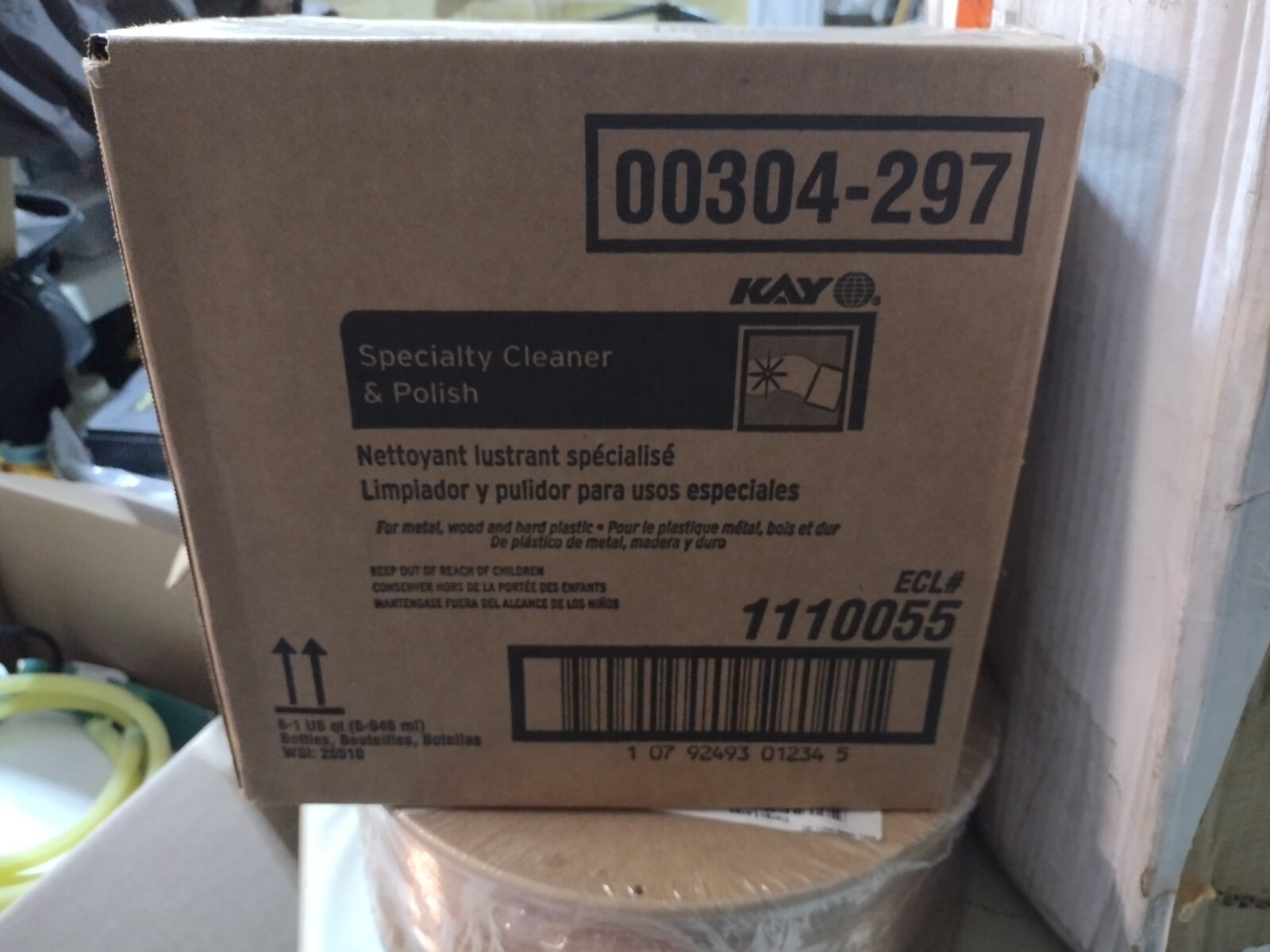 Kay ECOLAB Specialty Cleaner & Polish 1 Quart – EX 07/25 – LOT of 2