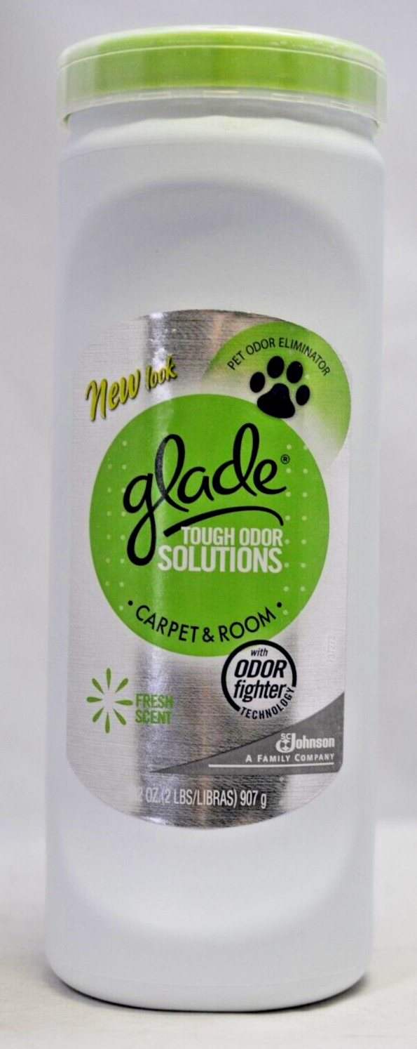 Glade Tough Odor Solutions Carpet & Room Fresh Scent OPEN CONTAINER