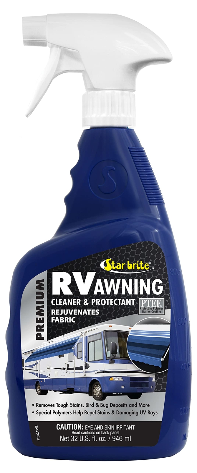 Star brite 32 oz Premium RV Awning Cleaner and Protectant for Tough Stains