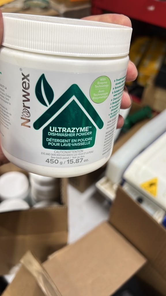 Norwex UltraZyme Dishwasher Powder – 450 g/15.87 oz