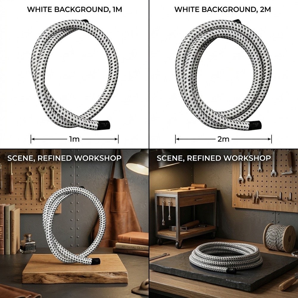Steam Iron Hose 12m PVC Nylon High Temperature Resistant Air Duct Tube