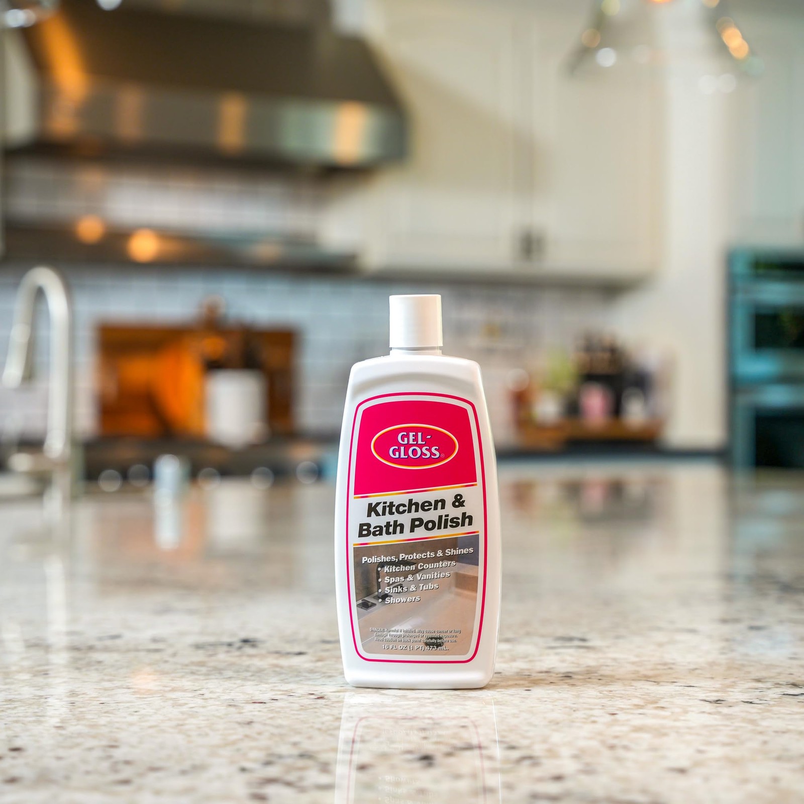 Gel-Gloss Home Kitchen & Bath Polish | Carnauba Cleaner Wax Formulation |…