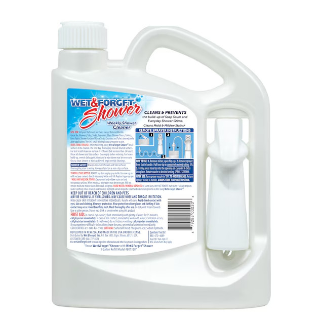 Wet & Forget 64 Fluid ounce(s) Soft vanilla essence Shower and Bathtub Cleaner