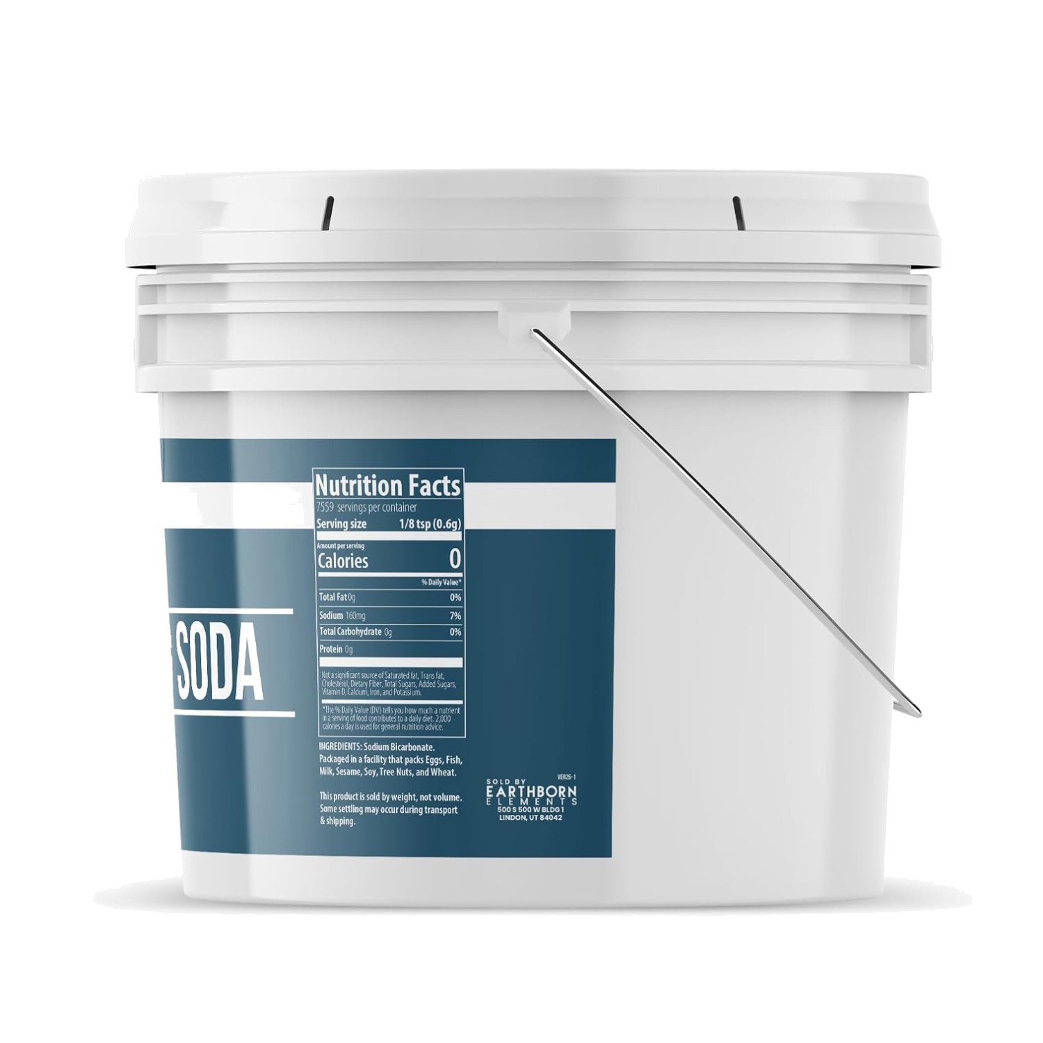 1 Gallon Baking Soda – Cooking, Cleaning & Deodorizing