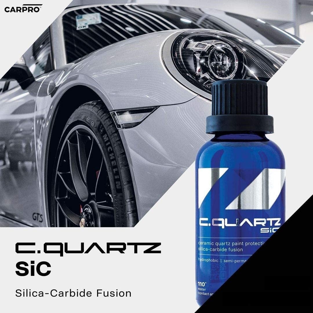 Carpro Cquartz Sic 30Ml Kit – Car Ceramic Coating Finish Quartz Based