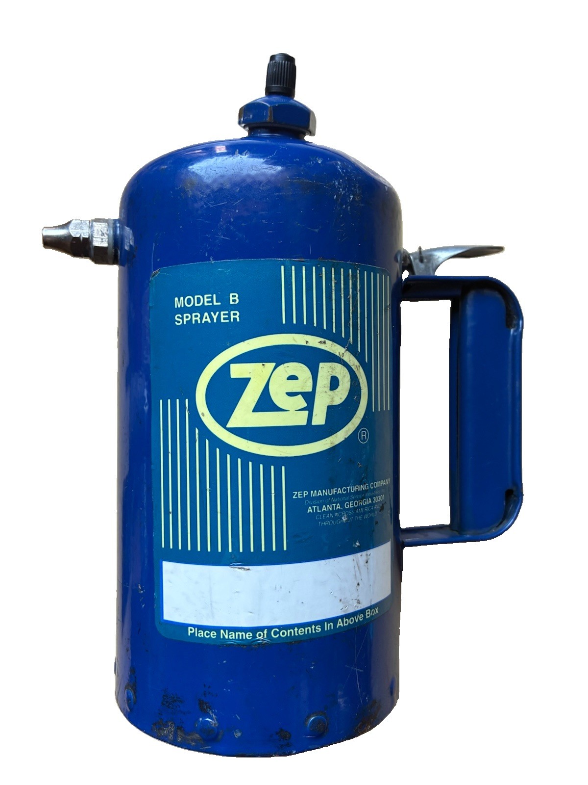 Zep Model B Heavy-Duty Steel Solvent Sprayer 32 oz Portable Air Sprayer Steel