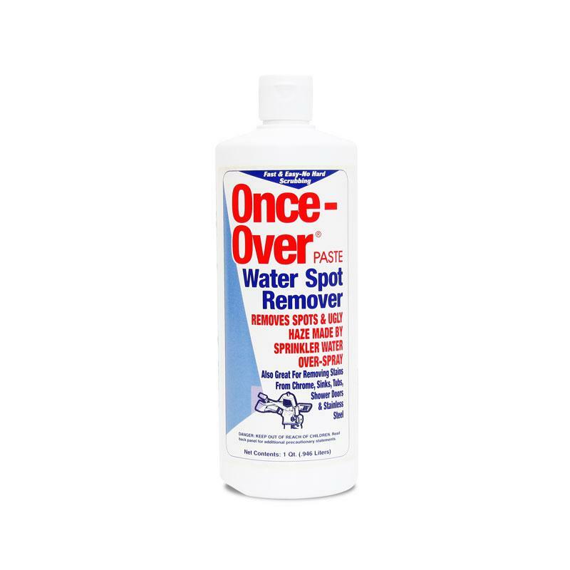 Once-Over Paste – Water Spot Remover