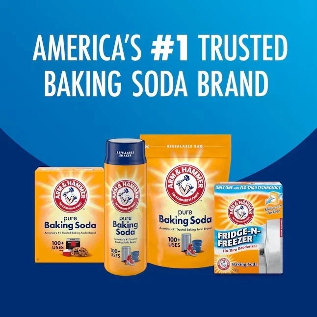 Arm & Hammer Fridge-N-Freezer Baking Soda, 14 Oz. – Pack of 6