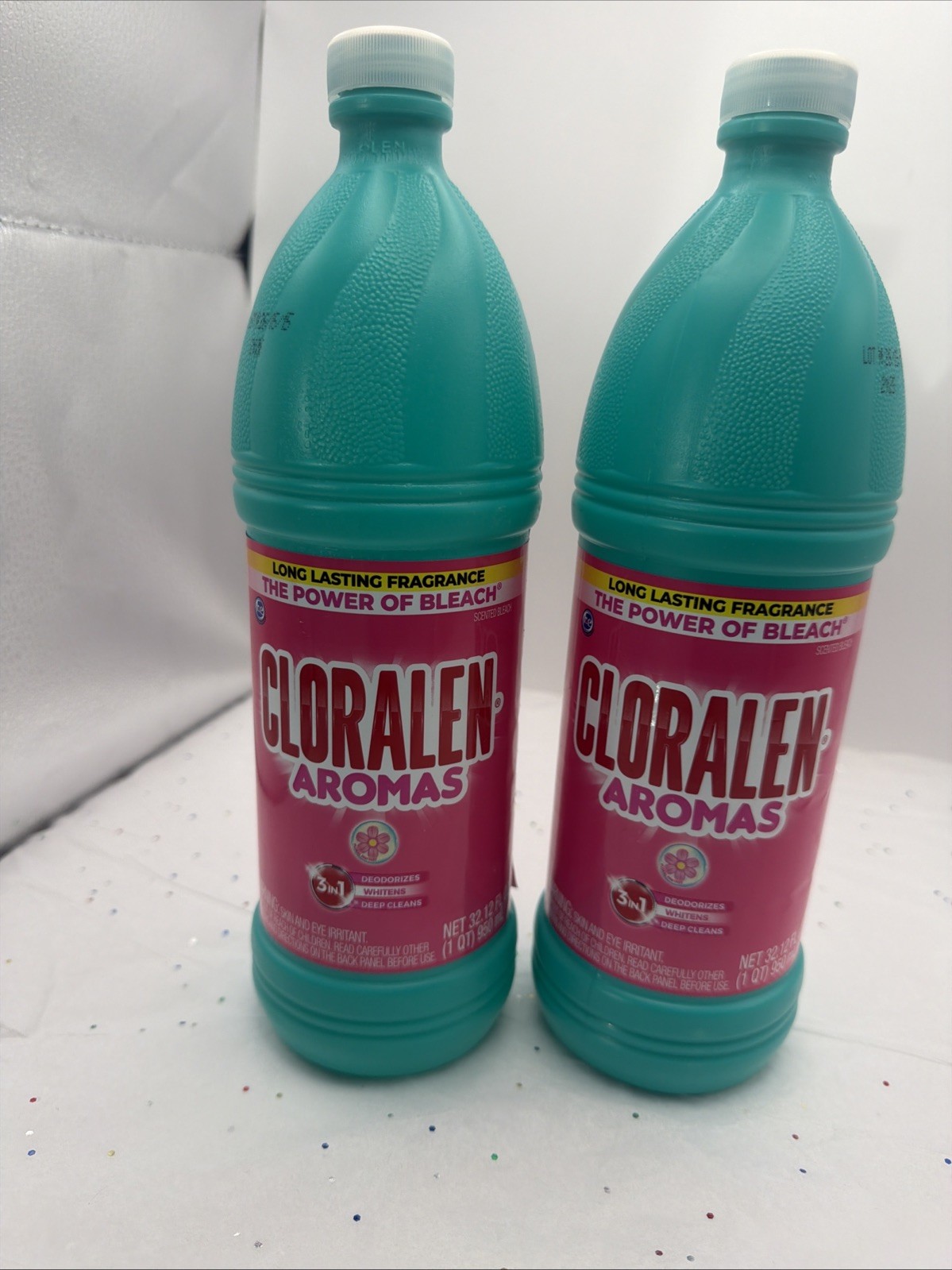 CLORALEN® Liquid Scented Bleach – Floral Fantasy 32.12 fl oz Lot Of 2