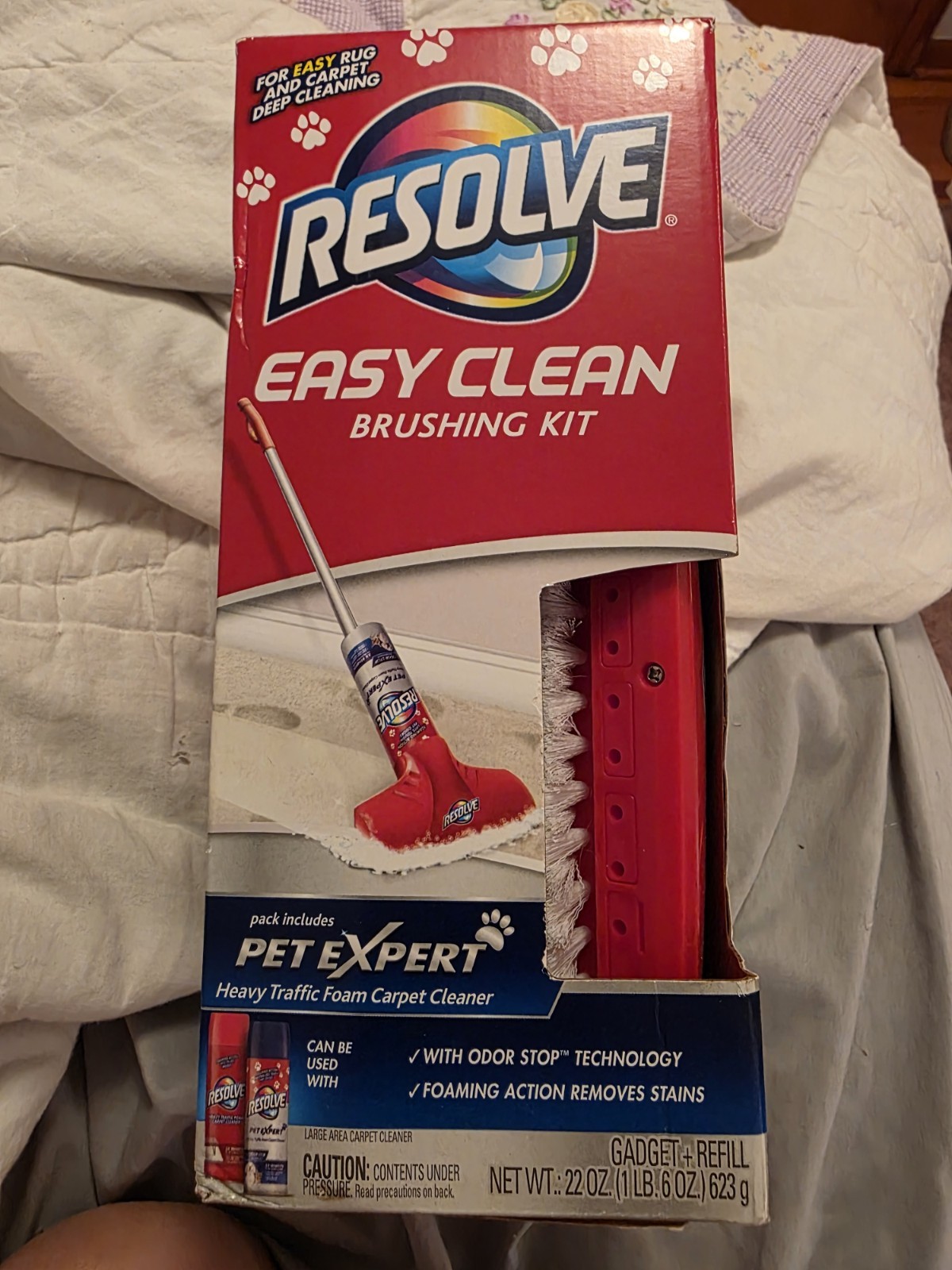 NEW Resolve Easy Clean Pet Expert Brushing Kit Heavy Traffic Carpet Cleaning