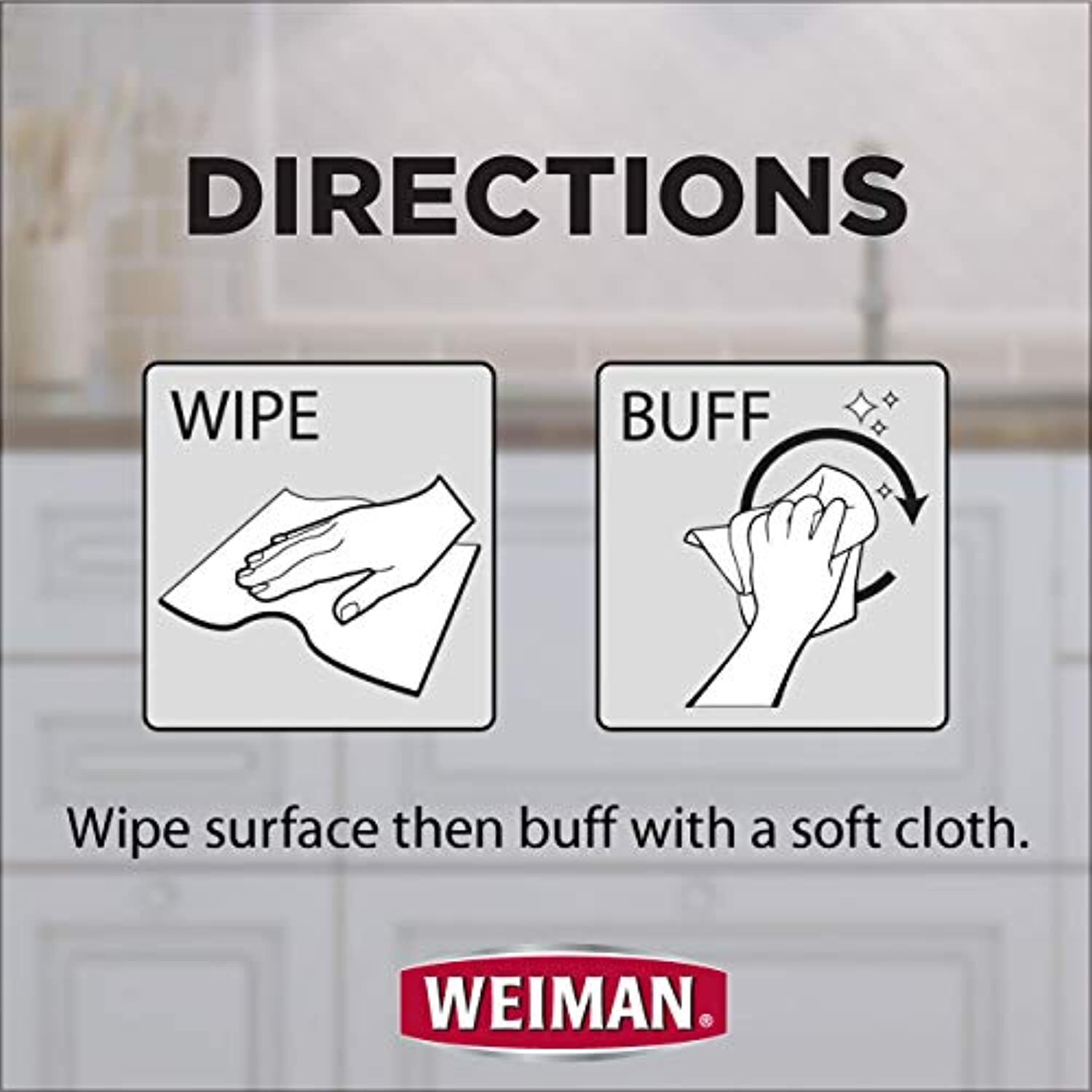 Weiman Products Stainless Steel Wipes 30 Count (Pack of 1)