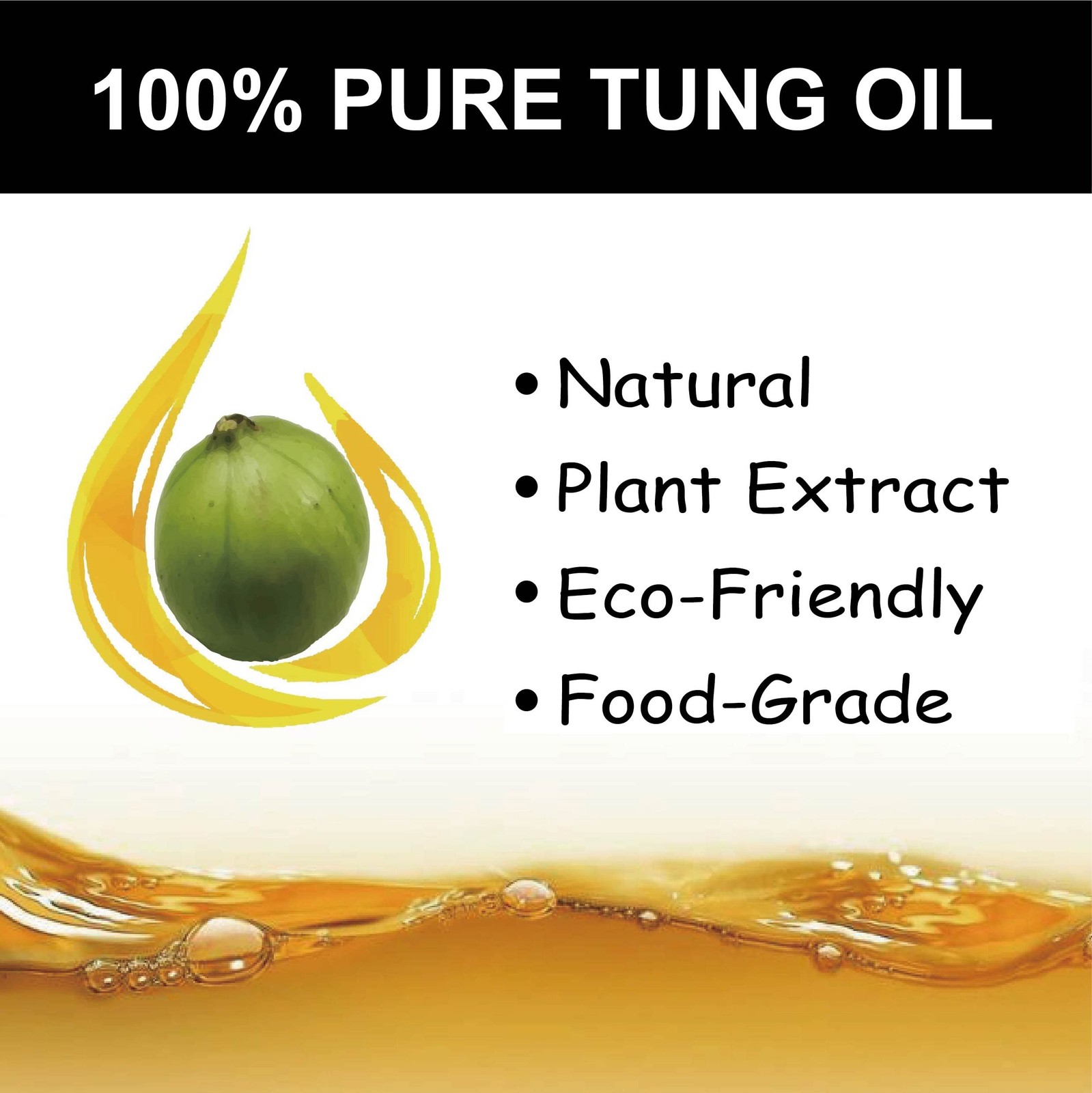 8 oz Pure Tung Oil for Wood Finishing, Wood Sealer for Indoor & Outdoor Favor…