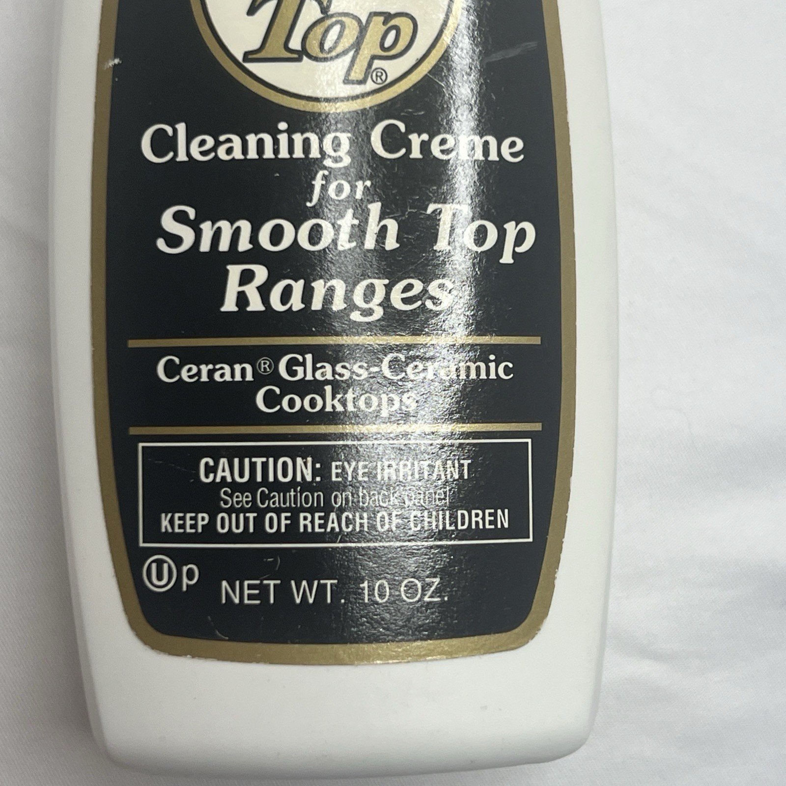 Cook Top Cleaning Crème For Smooth Top Ranges 10 Oz Squeeze Bottle
