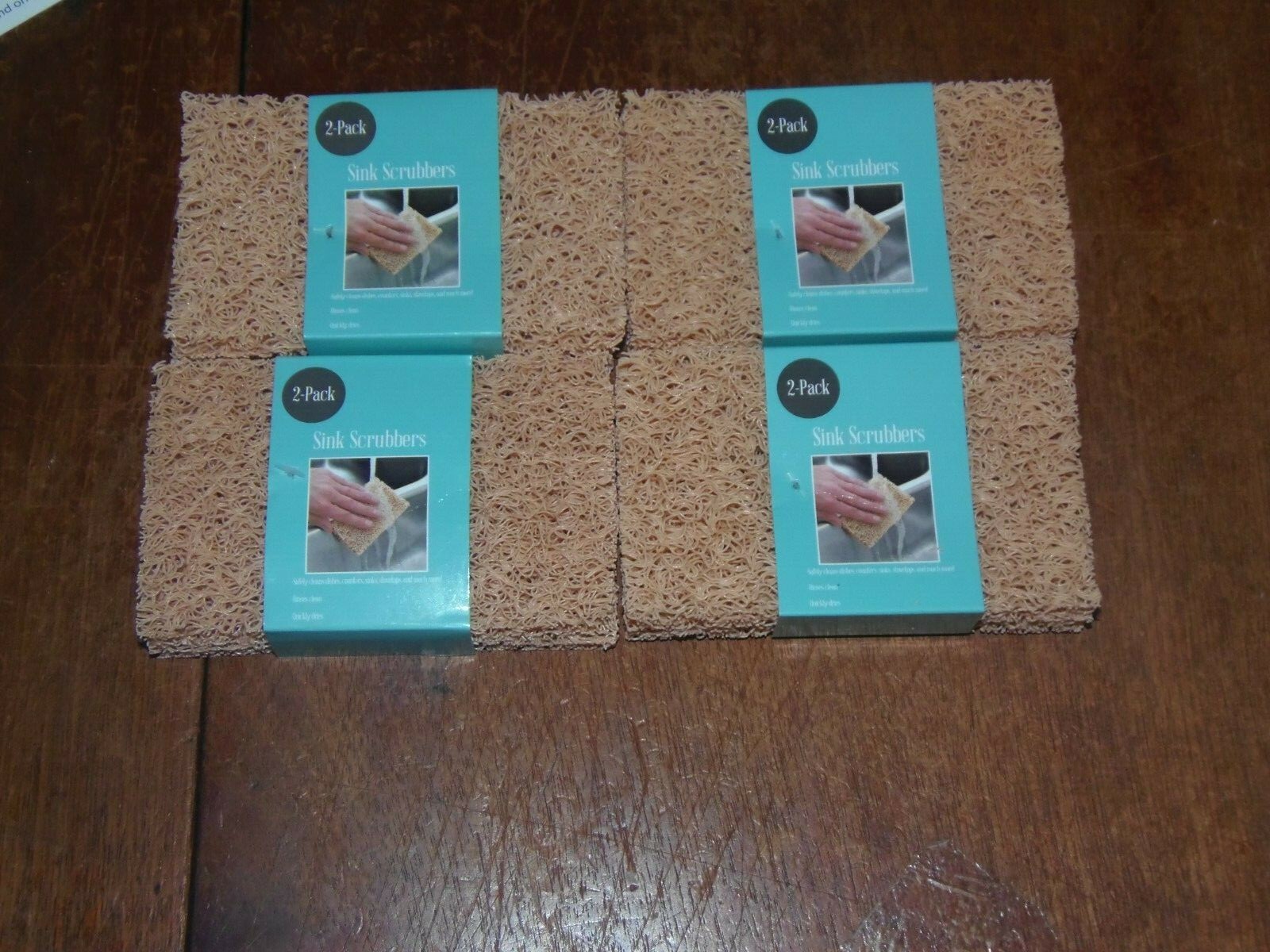 4 – 2 packs Cleaning Scrubber – Cleans sinks, bathrooms, FREE SHIPPING (LC-8)
