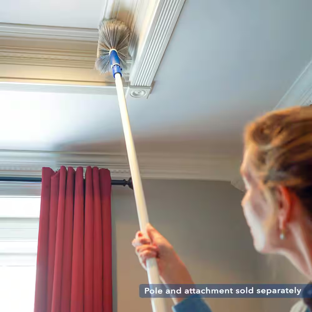 Poly-Fiber Cobweb and Corner Duster – Indoor and Outdoor Cleaning Duster for Gar