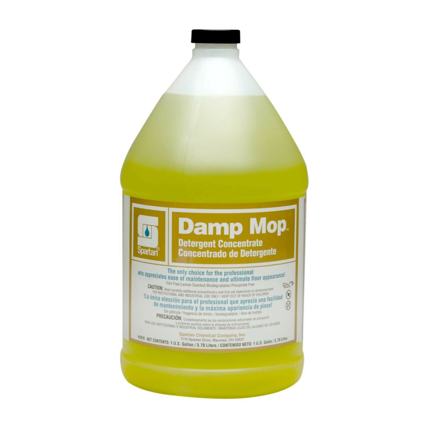 Spartan Damp Mop Neutral Floor Cleaner – 4 Gallons Per Case – Brand New