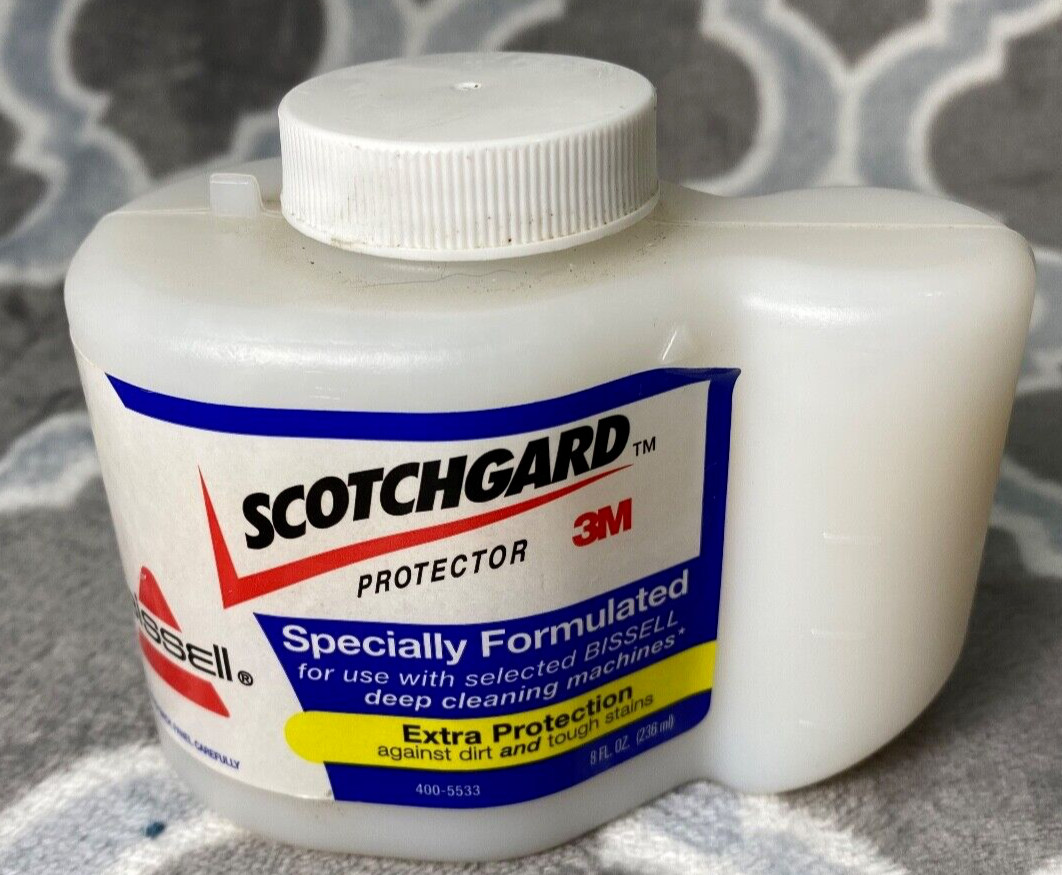 Bissell Scotchgard Carpet Fabric Protector 3M 8 Fl Oz Protects 200 sq ft New