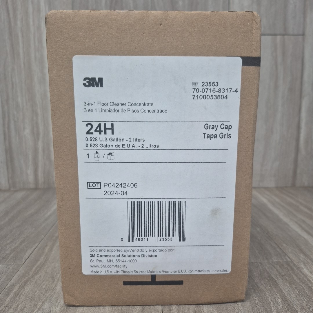 3M 7100053804 24H Floor Cleaner – Liquid 2 L Cartridge