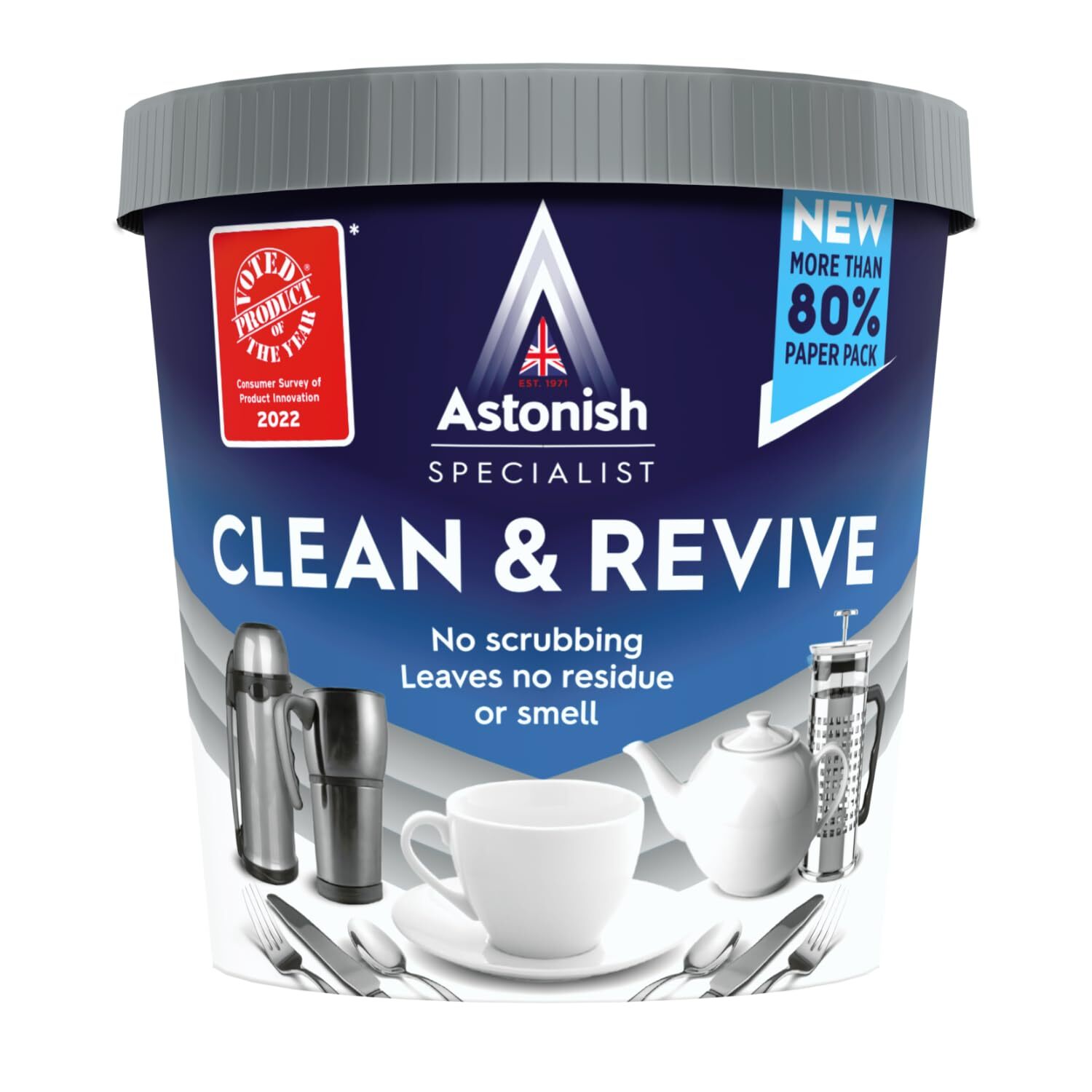 Astonish Clean Revive Stain Remover for Tea Coffee Cups 12.35oz Eco Friendly