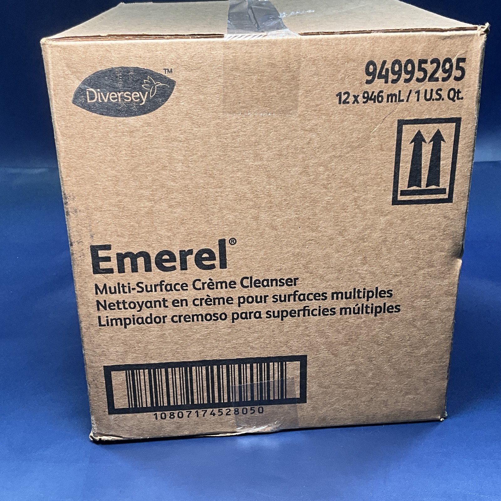 Emerel All-Purpose Cleaner, Fresh Scent, 32 Oz, 12 Count Carton, Multi-Surface