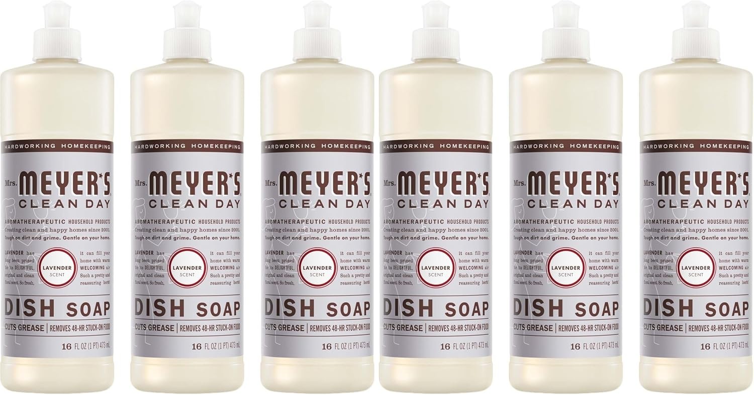 Mrs. Meyer’s Clean Day Dish Soap 16oz (pack of 2)
