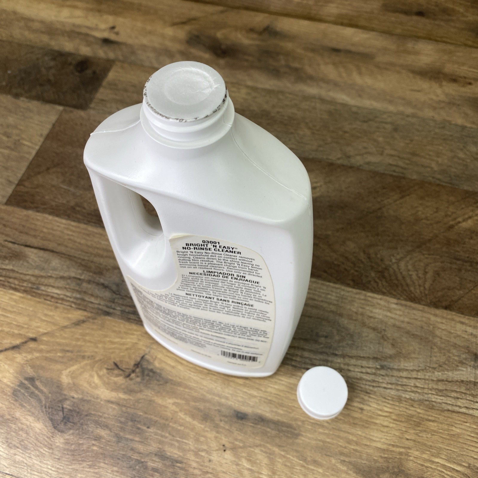 Congoleum Bright N Easy No Rinse Cleaner 1 Qt Concentrate, New, Lemon Scent