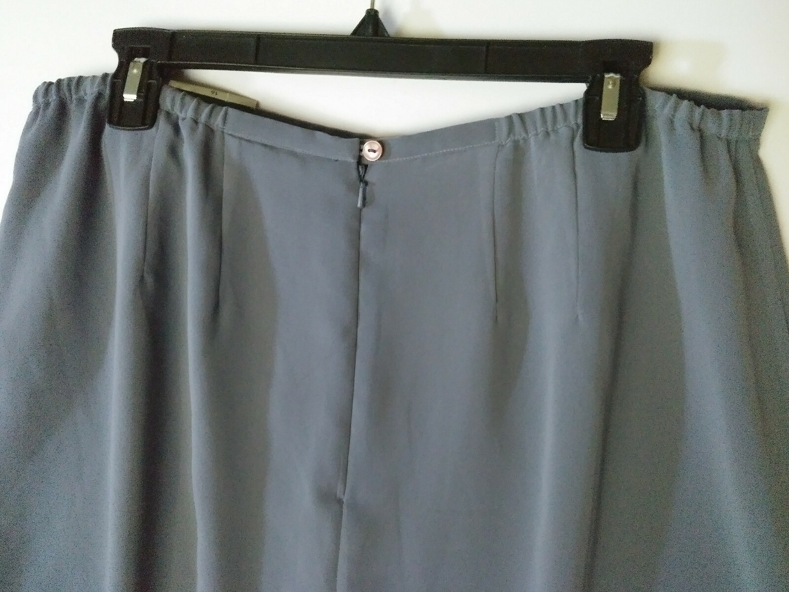 LANE BRYANT VENEZIA LINED EMBROIDERED SKIRT SIZE 16 GRAY NWT RETAIL $42.00 #6538