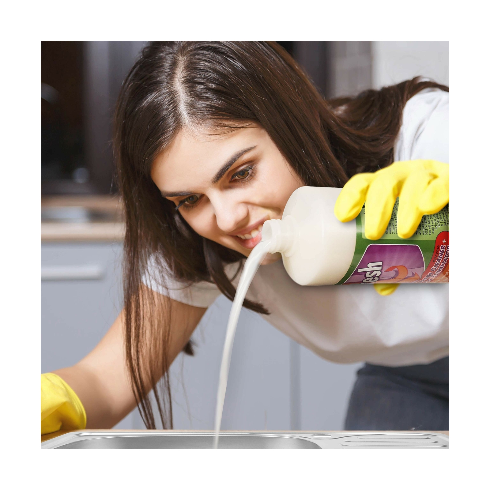 BioFresh – Enzyme Drain Cleaner & Odor Eliminator. Deodorizes and Unclogs Sme…