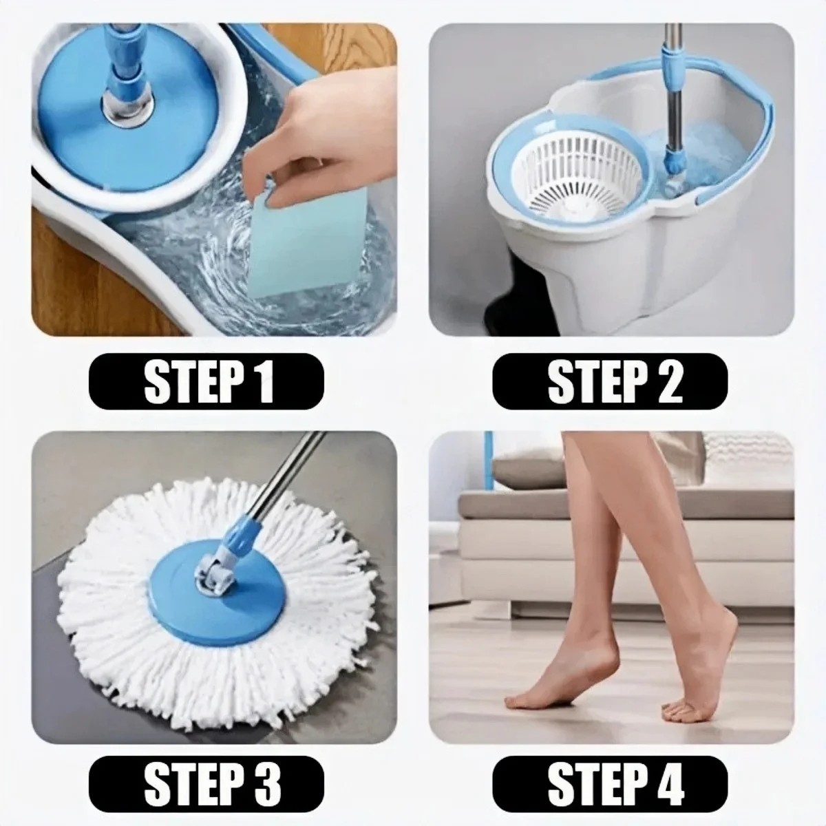 100/200Pcs Floor Cleaning Sheets Multi Surface Cleaner Tile Wood Bathroom Home