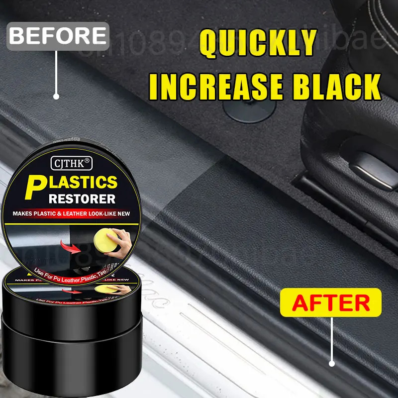 Car Plastic Restorer Back To Black Gloss Trim Hydrophobic Coating Repair Agent