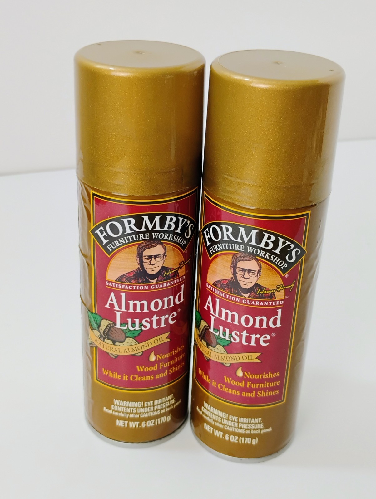 Formbyy Almond Oil Lustre Wood Furniture Spray 6 Oz 2-pack (K5)