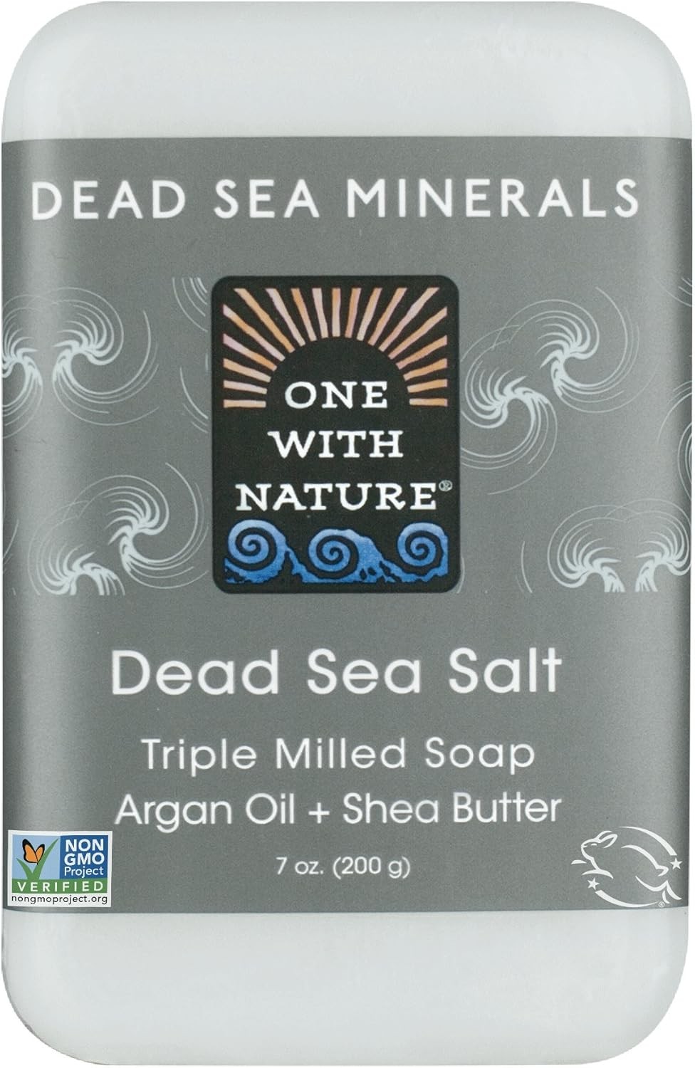 ONE WITH Dead Sea Salt Bar Soap, 7 OZ