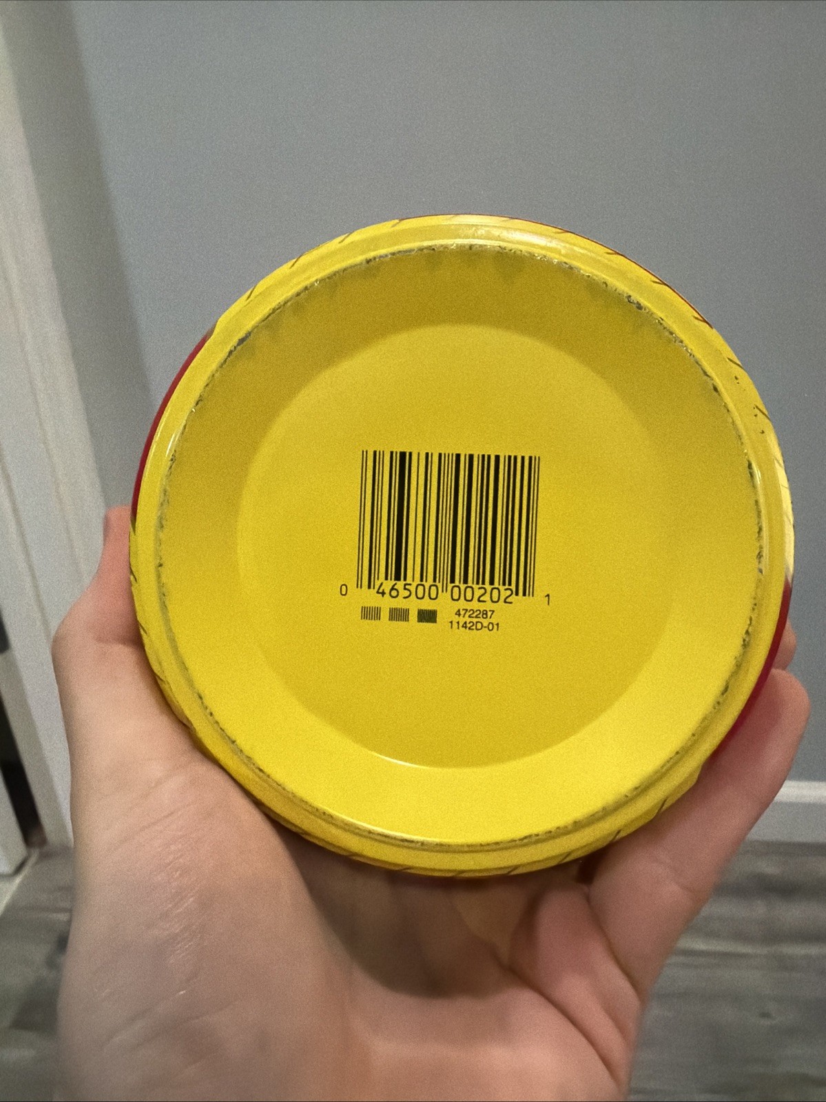 Vtg SC Johnson Paste Wax Original Formula 16 oz Discontinued 75% full